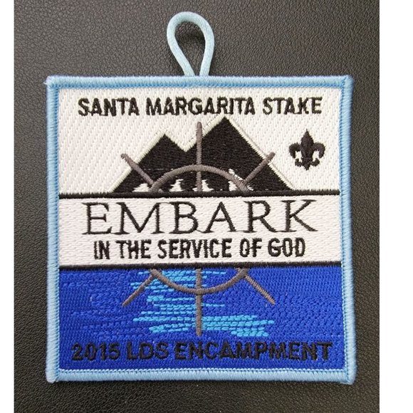 Boy Scouts of America Other - NEW 2015 Boy Scouts LDS Encampment Santa Margarita Stake Embroidered Patch BSA